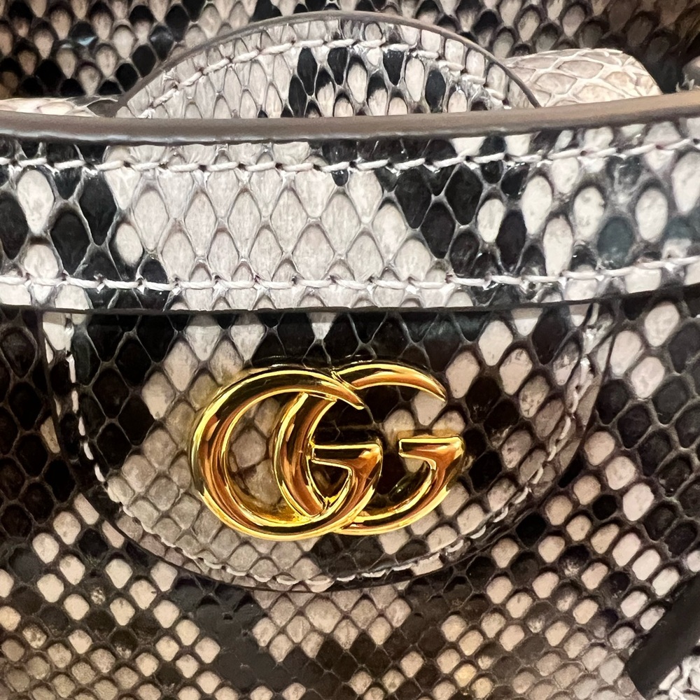 Gucci exotic Python Diana bag GHW BNIB - Picture 2 of 16